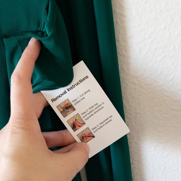 Ieena for Mac Duggal Tie Halter Jersey Dress in Emerald Green - Picture 6 of 10